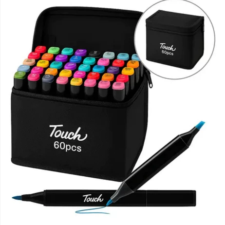 Canetinha Ponta Dupla - canetinha bobeie goods