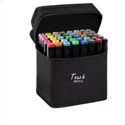 Canetinha Ponta Dupla - canetinha bobeie goods