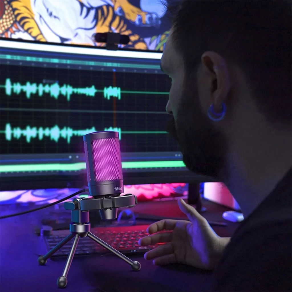 Microfone USB Fifine